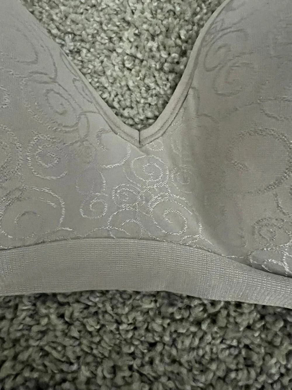 NWT Bali womens Comfort Revolution Wireless Bra Warm Steel Swirl 36DD - Picture 6 of 6